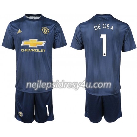 Fotbalový Dres Manchester United DE GEA 1 Dětské Alternativní 2018/19